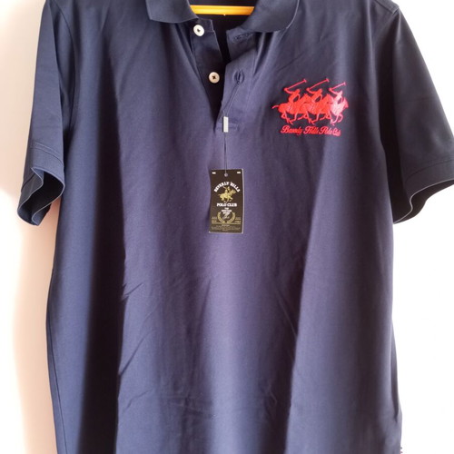 Beverly Hills Polo Club polo shirt new, size 3XL, dark blue