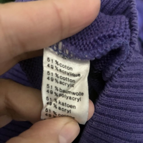 Lacoste vintage pullover rare, like new, multicolor