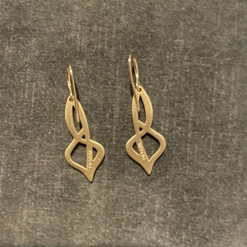 Pilgrim earrings like new, matte finish