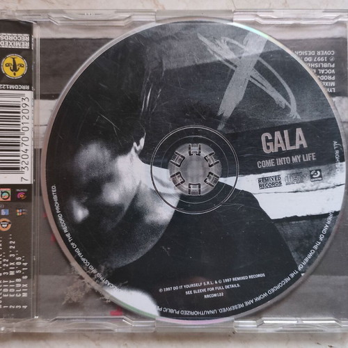 Gala Come Into My Life CD like new, electronic