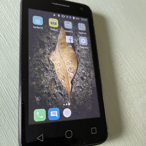 Alcatel One Touch two used smartphones with charger, dual SIM