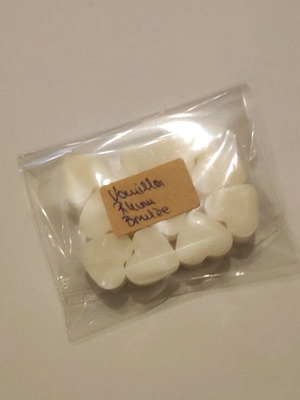 Wax melts Vanilla Rhum Brulée, 10 pieces made to order