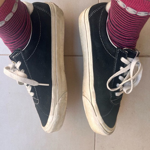 Vans sports low used, size 41, black and white