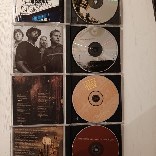 Hootie & The Blowfish 4 CD albums like new, including Cracked rear view