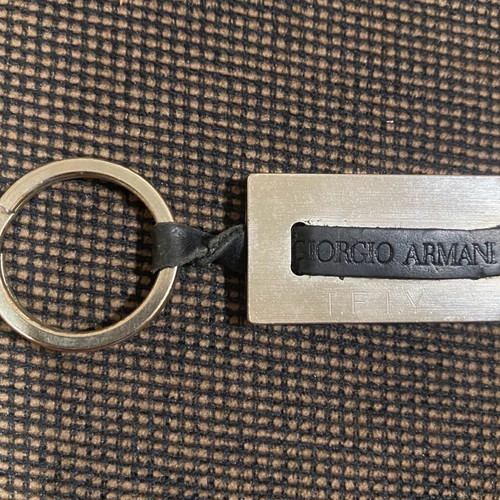 Giorgio Armani keychains used, set of 4 pieces