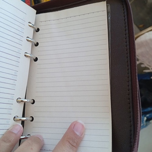 Vintage Business Organizer 2000s with calculator and pens, like new