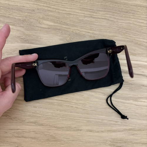 Emilio Pucci sunglasses new, burgundy