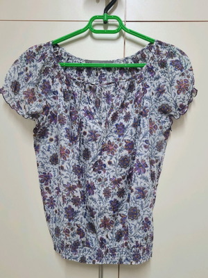 Zara Basic colorful thin summer top like new