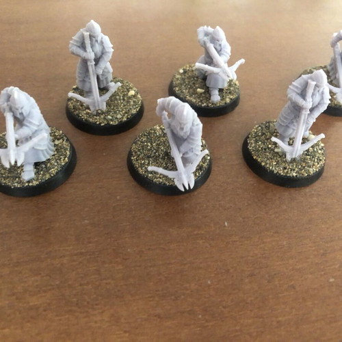 Iron Hills 3D Printed Dwarf Miniatures for Mesbg Game New