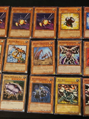 Yu-Gi-Oh Insect support, Inzektor and Beetrooper cards used