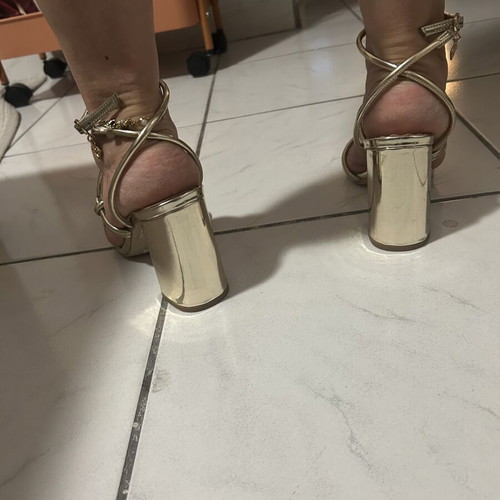 Mairiboo for Envie gold sandals size 37 like new