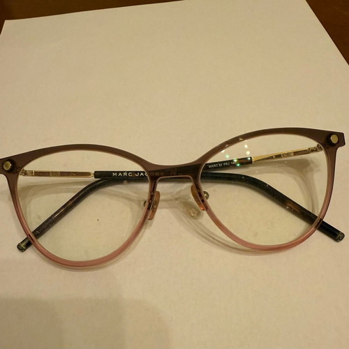 Marc Jacobs eyeglasses like new, pink and silver