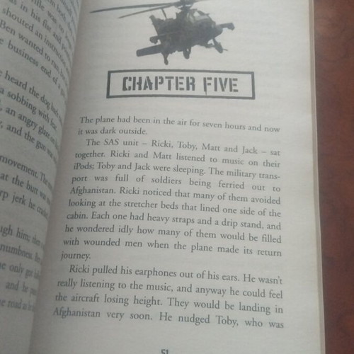 Chris Ryan Battleground book used, English