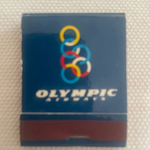 Collectible Olympic Airways matches new Executive Class
