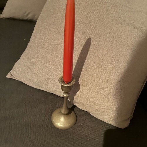 Silver candlestick 925 used, antique