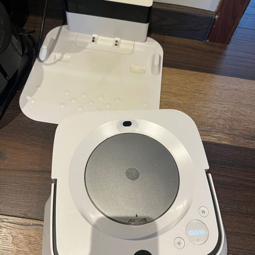 iRobot vacuum cleaner used