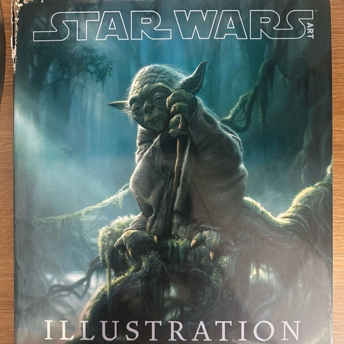 Star Wars Illustration art book used