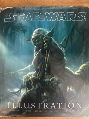 Star Wars Illustration art book used