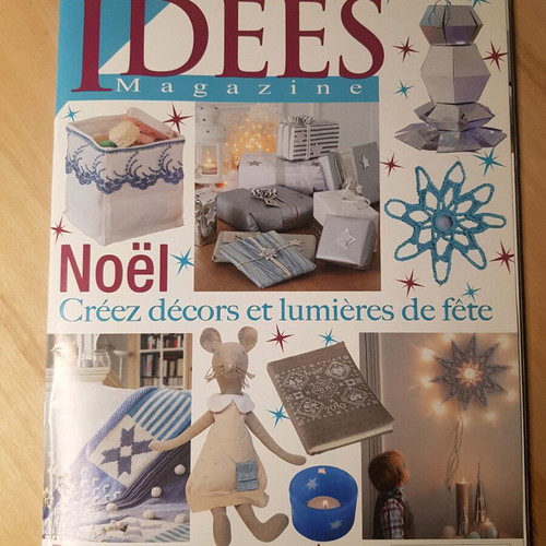 Idees Maison magazine like new, knitting and Christmas crafts in French
