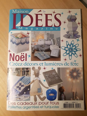 Idees Maison magazine like new, knitting and Christmas crafts in French