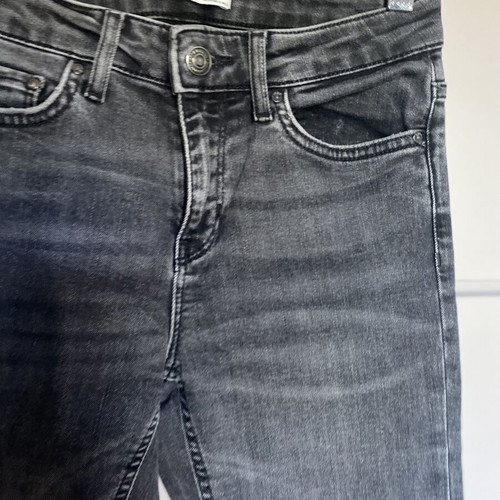 Zara Stretch Flared Jeans XS Like New Black