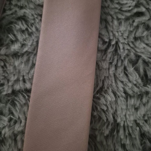 Teen tie thin chic like new, pink gray double face