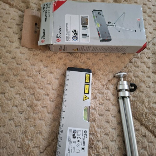 Profi magnetic level with laser markers new, German