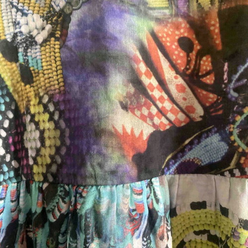 Milk & Honey colorful dress used, 100% cotton, airy