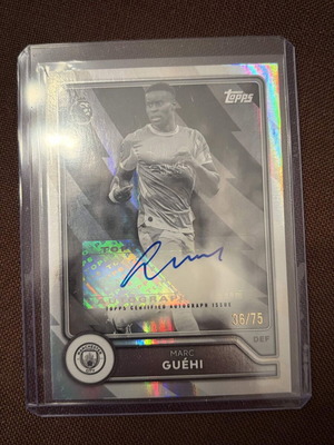 Topps Flagship Premier League 2026-2027 Marc Guéhi κάρτα με αυτόγραφο 36/75