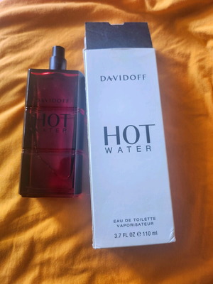 Davidoff Hot Water men's cologne used 100 ml