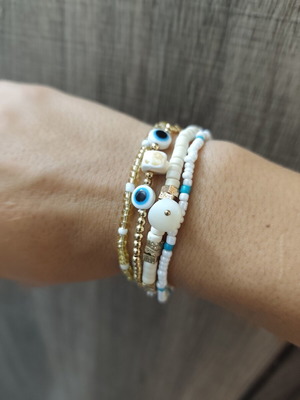 Summer bracelet set of four new