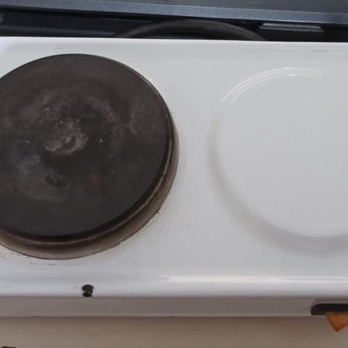 Electric Hot Plate Thermogas used, model HK1, 450W, brown