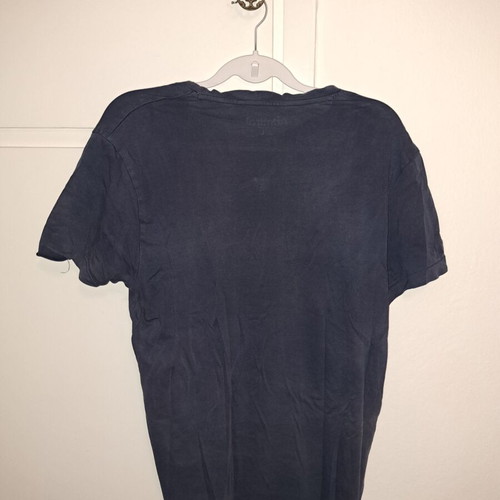 Admiral T-shirt L navy blue with print used