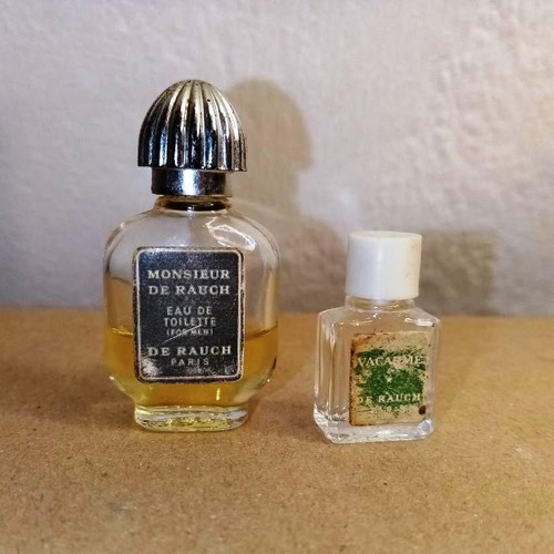 Vintage Vacarme and Monsieur by Rauch perfumes used