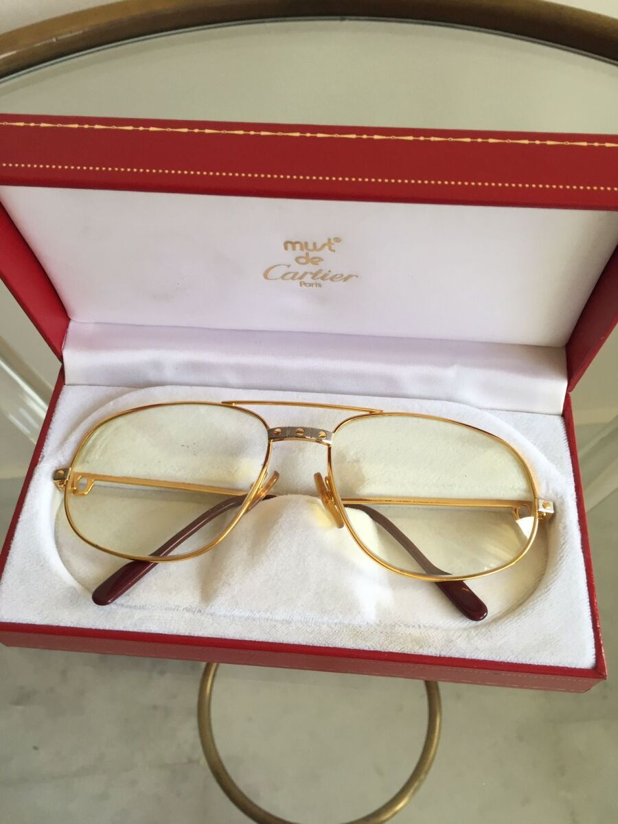 Must de Cartier vintage glasses 18k… - € 300,00 - Vendora.cy