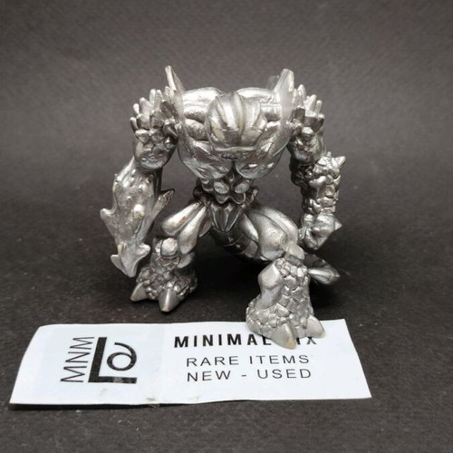 Gormiti silver Lord Magmion used mini figure