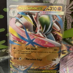 Mega Gallade EX card new