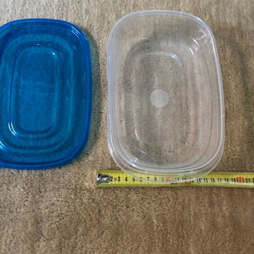 Sistema TakeAlongs food container used with blue lid 1.2 liters