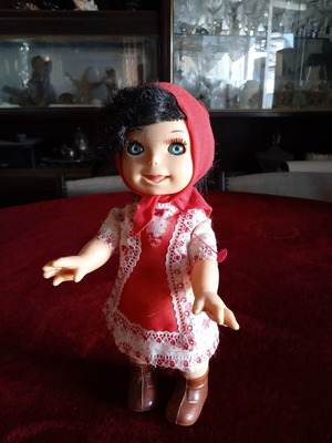 Vintage Heidi Doll LYRA '80s unused, 100% complete