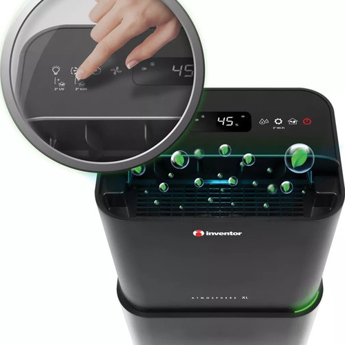 Inventor Atmosphere XL Dehumidifier 25lt Black New with Ionizer and Wi-Fi