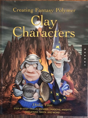 Creating Fantasy Polymer Clay Characters book like new, English