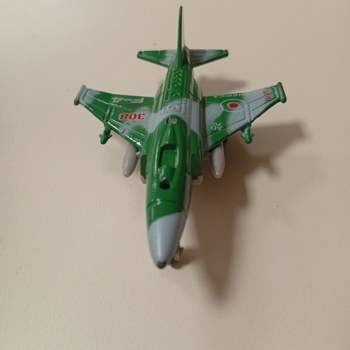 Small airplane figure toy used