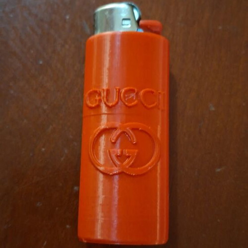 3D Printed Gucci Lighter Case used