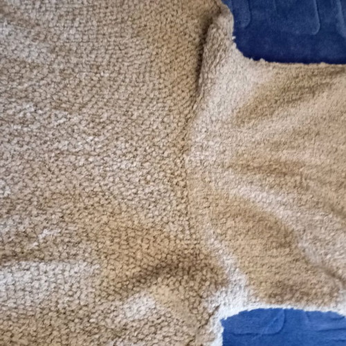 Wool poncho like new, beige, size L