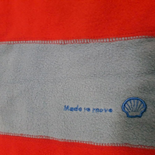 Shell promotional scarf used from 2000 gas stations campaign