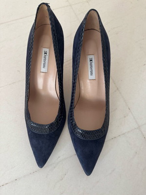 Kalogiropou heels new, blue, size 40