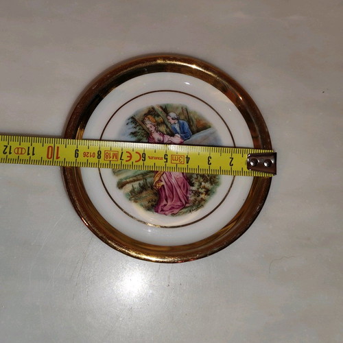 Zeh Bavaria vintage plate used with Fragonard design