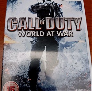 Call of Duty world at war ( wii )