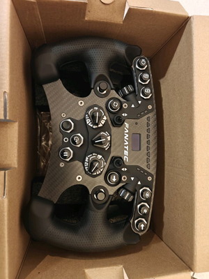 Fanatec τιμόνι αγώνων Formula V 2.5 σαν καινούργιο