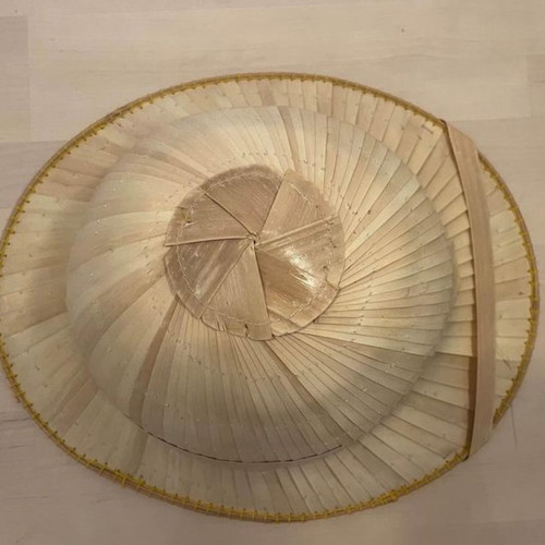 Asian handmade bamboo hat new